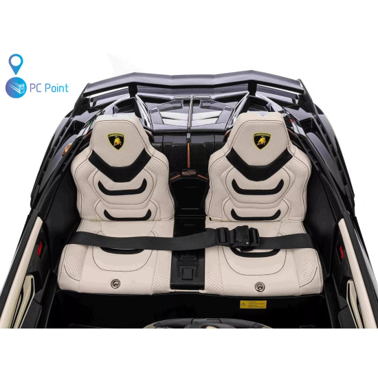 Двуместна акумулаторна кола Lamborghini SIAN дрифт 24V7Ah 1200W