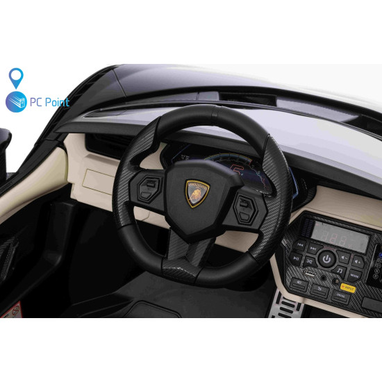 Двуместна акумулаторна кола Lamborghini SIAN дрифт 24V7Ah 1200W