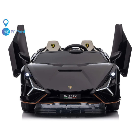 Двуместна акумулаторна кола Lamborghini SIAN дрифт 24V7Ah 1200W