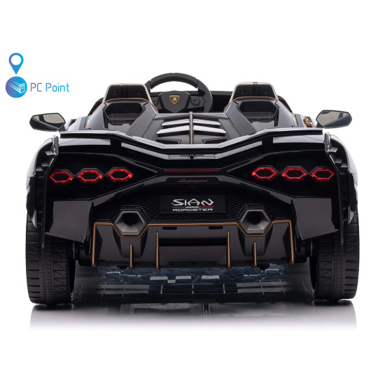 Двуместна акумулаторна кола Lamborghini SIAN дрифт 24V7Ah 1200W