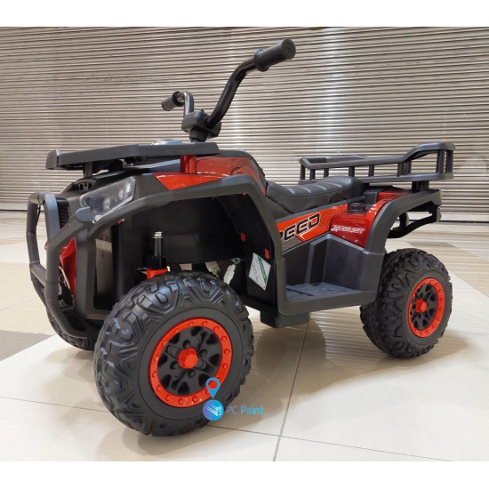 Акумулаторно бъги MINI 4X4 12V,MP3 плейър, с меки гуми и WiFi дистанционно с Кожена седалка Акумулаторно бъги MINI 4X4 12V,MP3 плейър, с меки гуми и WiFi дистанционно с Кожена седалка