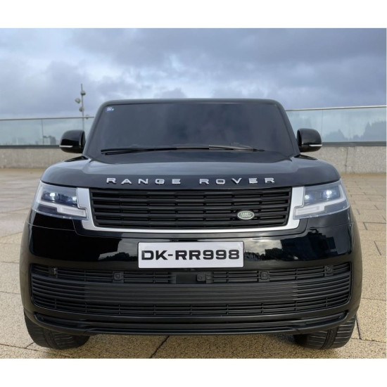 Акумулаторен двуместен джип Range Rover 24V с меки гуми и двойна кожена седалка 2024