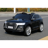 Акумулаторен джип Audi Q5 12V меки гуми с Кожена седалка Акумулаторен джип Audi Q5 12V меки гуми с Кожена седалка