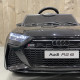 Акумулаторен джип Audi RS 6 4X4 12V с дистанционно управление меки гуми и кожена седалка