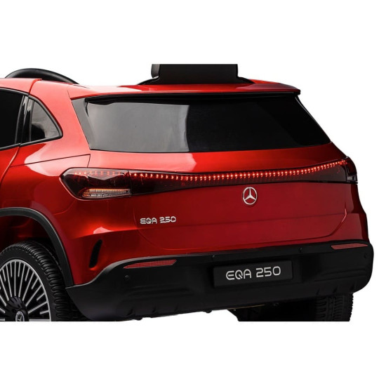 Акумулаторен джип Mercedes EQA 250 12V с отварящи се врати меки гуми 4x4 Акумулаторен джип Mercedes EQA 250 12V с отварящи се врати меки гуми 4x4