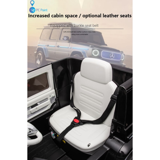 Mercedes EQG Electric G-Class 12V 9Ah 4x4 140W Ride-On Electric Car