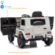 Лицензиран Акумулаторен джип Mercedes G 580 AMG Premium 12V/7Ah,70W ,MP3 плейър, Кожена седалка, EVA меки гуми, Металик боя 2026 г.