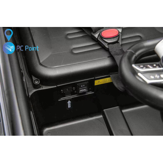 Лицензиран Акумулаторен джип Mercedes G 580 AMG Premium 12V/7Ah,70W ,MP3 плейър, Кожена седалка, EVA меки гуми, Металик боя 2026 г.