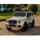 Лицензиран Акумулаторен джип Mercedes G 580 AMG Premium 12V/7Ah,70W ,MP3 плейър, Кожена седалка, EVA меки гуми, Металик боя 2026 г.