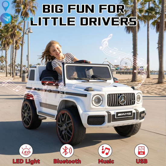 Акумулаторен джип Mercedes G 63 AMG 4X4 Premium 12V/9Ah,120W