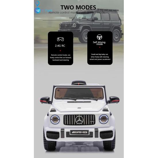 Акумулаторен джип Mercedes G 63 AMG 4X4 Premium 12V/9Ah,120W