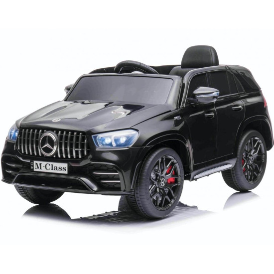 Акумулаторен джип Mercedes GLE53 4X4 с меки гуми и кожена седалка 12V M-серия