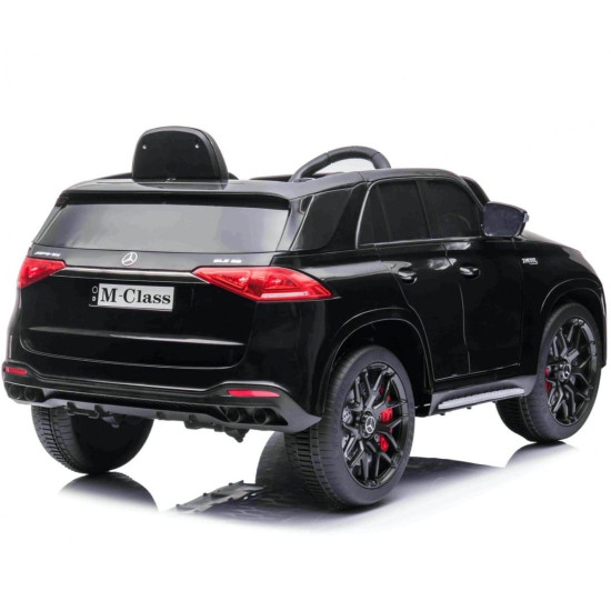 Акумулаторен джип Mercedes GLE53 4X4 с меки гуми и кожена седалка 12V M-серия