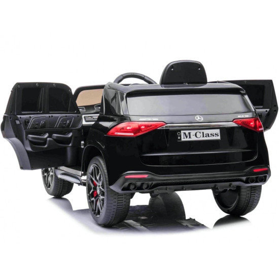 Акумулаторен джип Mercedes GLE53 4X4 с меки гуми и кожена седалка 12V M-серия