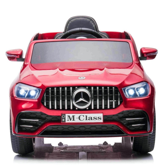 Акумулаторен джип Mercedes GLE53 4X4 с меки гуми и кожена седалка 12V M-серия