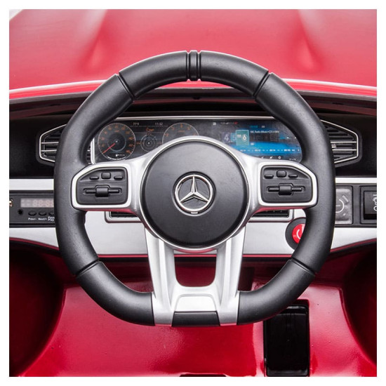 Акумулаторен джип Mercedes GLE53 4X4 с меки гуми и кожена седалка 12V M-серия