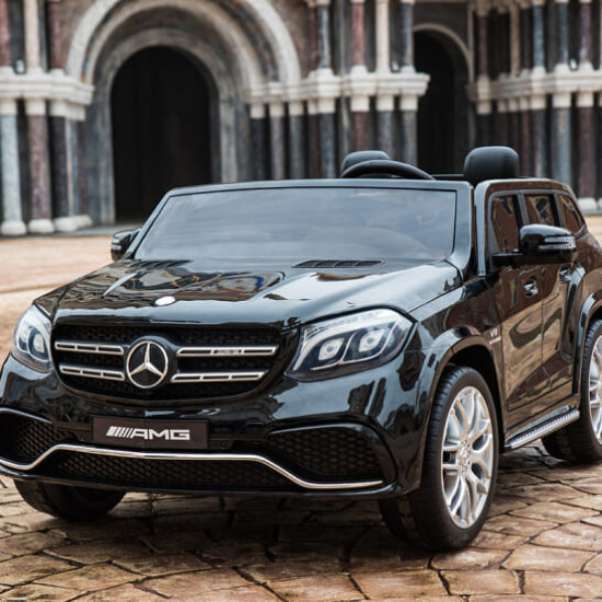 Акумулаторен джип Mercedes GLS 63 AMG 4х4 двуместен с меки гуми и отварящи се врати Акумулаторен джип Mercedes GLS 63 AMG 4х4 двуместен с меки гуми и отварящи се врати