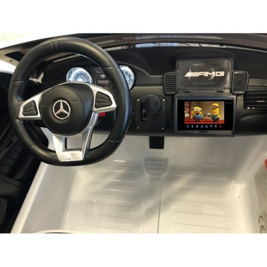 Акумулаторен джип Mercedes GLS 63 AMG 4х4 двуместен с меки гуми и отварящи се врати Акумулаторен джип Mercedes GLS 63 AMG 4х4 двуместен с меки гуми и отварящи се врати