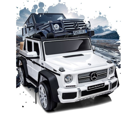 Акумулаторен джип Mercedes Maybach G650 с отварящи се врати 4x4 12V Акумулаторен джип Mercedes Maybach G650 с отварящи се врати 4x4 12V