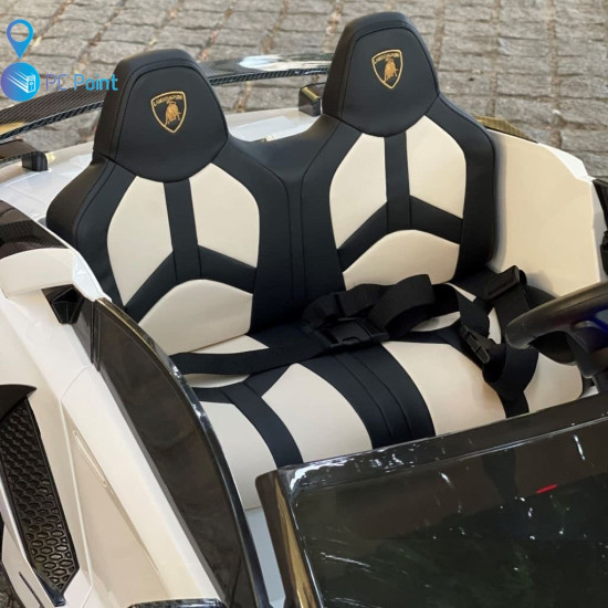 Двуместна КОЛА Licensed Lamborghini Aventador SVJ 24V/14Ah с дрифт 1500W