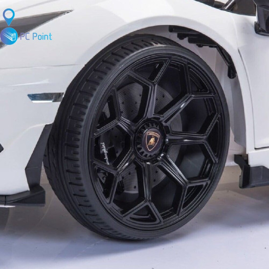 Двуместна КОЛА Licensed Lamborghini Aventador SVJ 24V/14Ah с дрифт 1500W