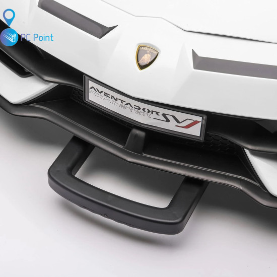 Двуместна КОЛА Licensed Lamborghini Aventador SVJ 24V/14Ah с дрифт 1500W
