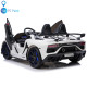 Двуместна КОЛА Licensed Lamborghini Aventador SVJ 24V/14Ah с дрифт 1500W