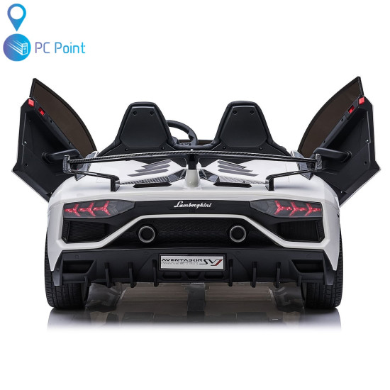Двуместна КОЛА Licensed Lamborghini Aventador SVJ 24V/14Ah с дрифт 1500W