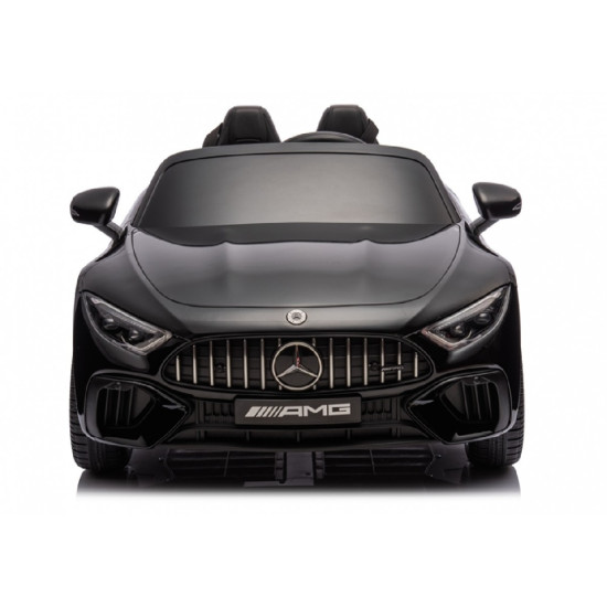 Акумулаторна двуместна кола Mercedes SL63 24V с отварящи се врати меки гуми 4x4