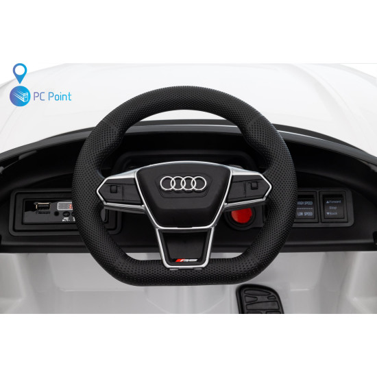 Акумулаторна кола/спортен /AUDI RS E-TRON GT 4X4 Licensed 12V/7Ah MP3, 100W