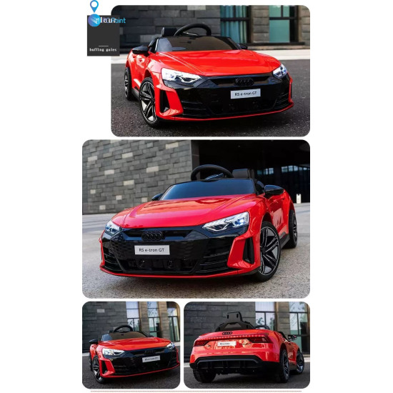 Акумулаторна кола/спортен /AUDI RS E-TRON GT 4X4 Licensed 12V/7Ah MP3, 100W