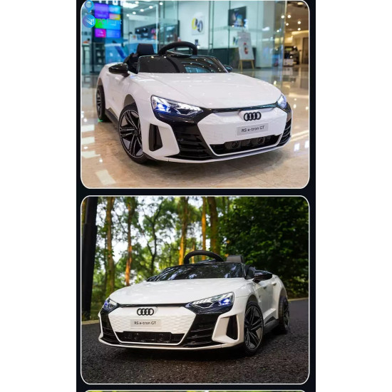 Акумулаторна кола/спортен /AUDI RS E-TRON GT 4X4 Licensed 12V/7Ah MP3, 100W