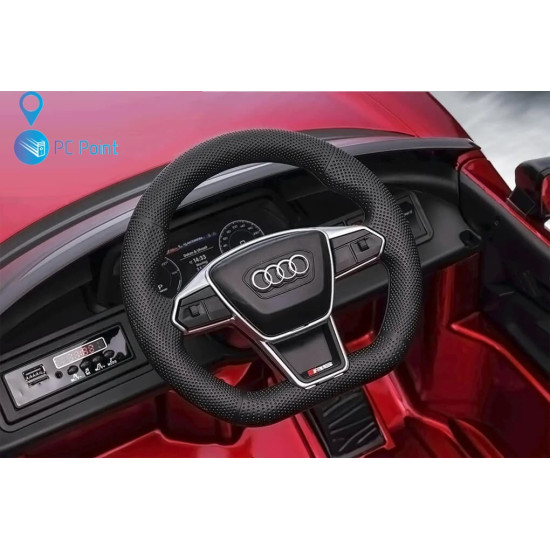 Акумулаторна кола/спортен /AUDI RS E-TRON GT 4X4 Licensed 12V/7Ah MP3, 100W