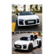 Audi R8 Spyder battery car with soft tires and leather seat 12V Audi R8 Spyder battery car with soft tires and leather seat 12V