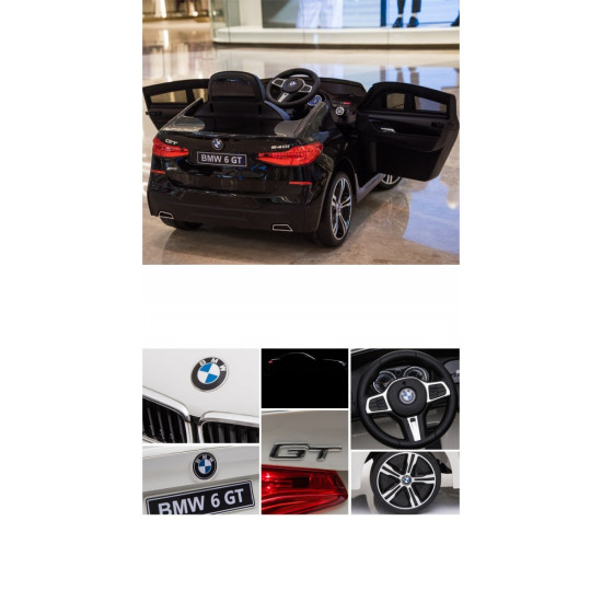 BMW 6 GT battery car with opening doors 12V soft tires