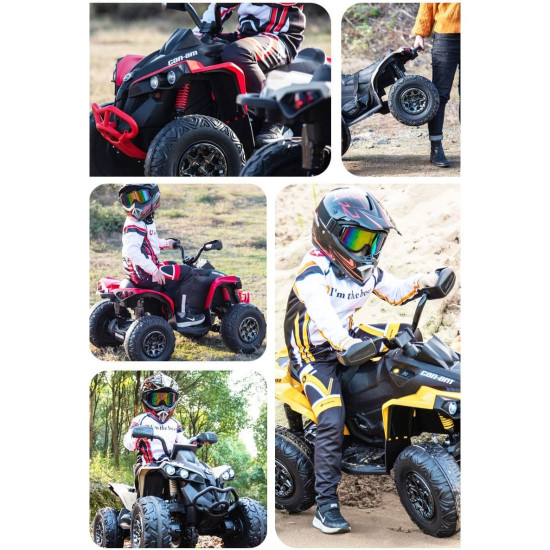 Акумулаторно бъги Can-Am Maverick 4X4 с кожена седалка и звукова система 24V Акумулаторно бъги Can-Am Maverick 4X4 с кожена седалка и звукова система 24V