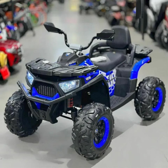 Акумулаторно бъги Cool 4X4 12V с меки гуми WiFi дистанционно и кожена седалка