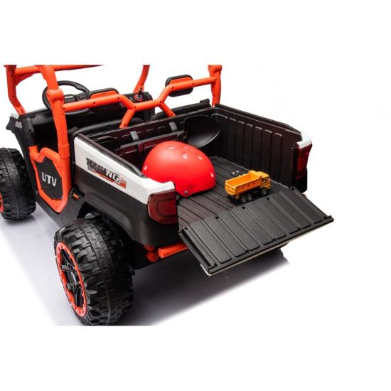 Акумулаторен двуместен джип Off-Road Racing 4X4 UTV 24V с дистанционно управление кожена седалка 2024