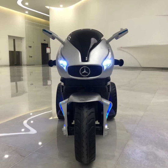 Акумулаторен мотор Mercedеs Shadow 6688 кожена седалка 12V 2021