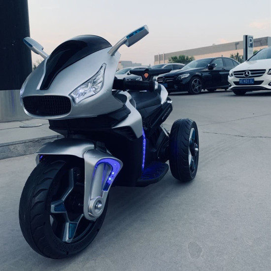 Акумулаторен мотор Mercedеs Shadow 6688 кожена седалка 12V 2021