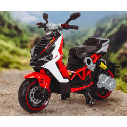 Акумулаторен мотор Rimini V6RR 12V с кожена седалка и меки гуми 2024 Акумулаторен мотор Rimini V6RR 12V с кожена седалка и меки гуми 2024