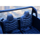 Battery-powered Big Buggy 24V two-seater with leather seat