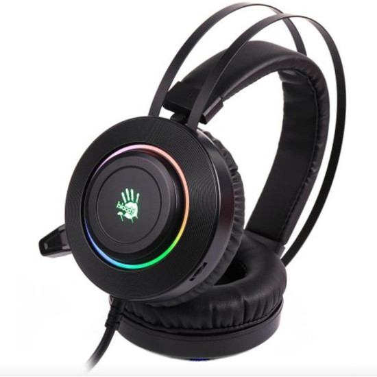 Геймърски слушалки A4TECH Bloody G521, Virtual 7.1, Omni-Directional микрофон, Черно/Червено Геймърски слушалки A4TECH Bloody G521, Virtual 7.1, Omni-Directional микрофон, Черно/Червено