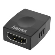 Адаптер HAMA 200346, HDMI женско - HDMI женско, Ultra-HD, 4K, Черен
