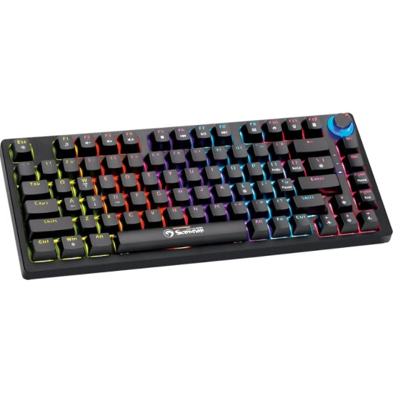 Marvo механична геймърска клавиатура Gaming Mechanical keyboard 81 keys, TKL - KG904