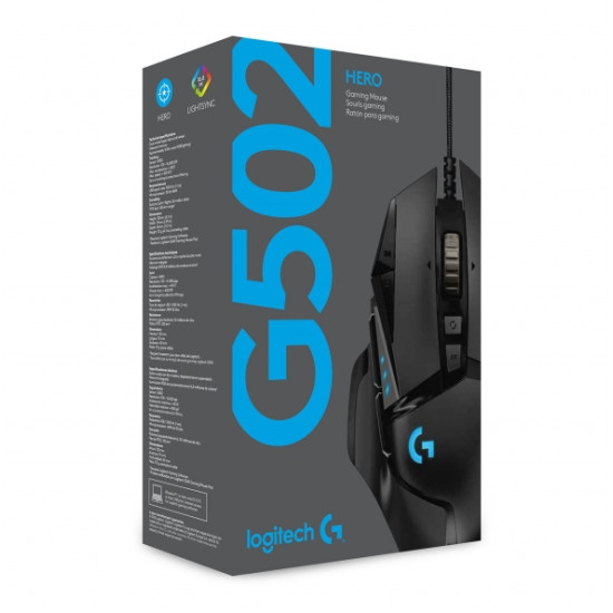 Геймърска мишка Logitech G502 HERO Proteus Spectrum RGB Геймърска мишка Logitech G502 HERO Proteus Spectrum RGB