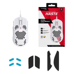 Геймърска мишка HyperX Pulsefire Haste, RGB, USB 2.0, Бял/Розов Геймърска мишка HyperX Pulsefire Haste, RGB, USB 2.0, Бял/Розов