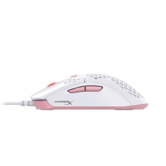 Геймърска мишка HyperX Pulsefire Haste, RGB, USB 2.0, Бял/Розов Геймърска мишка HyperX Pulsefire Haste, RGB, USB 2.0, Бял/Розов