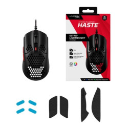 Геймърска мишка HyperX Pulsefire Haste, RGB, USB 2.0, Черен/Червен Геймърска мишка HyperX Pulsefire Haste, RGB, USB 2.0, Черен/Червен