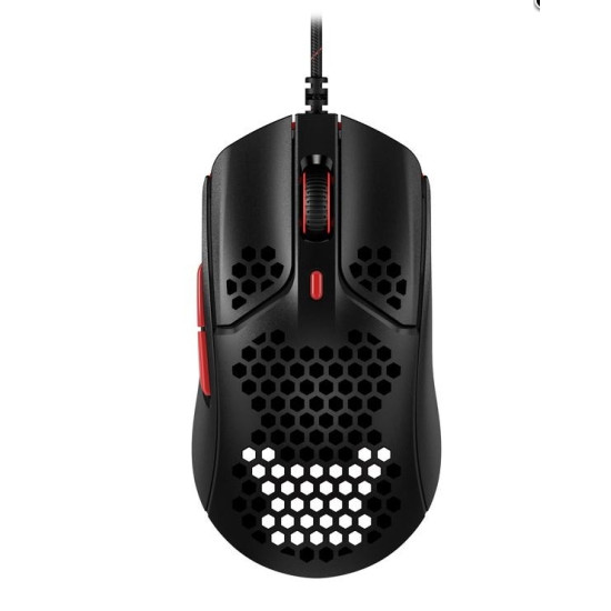 Геймърска мишка HyperX Pulsefire Haste, RGB, USB 2.0, Черен/Червен Геймърска мишка HyperX Pulsefire Haste, RGB, USB 2.0, Черен/Червен